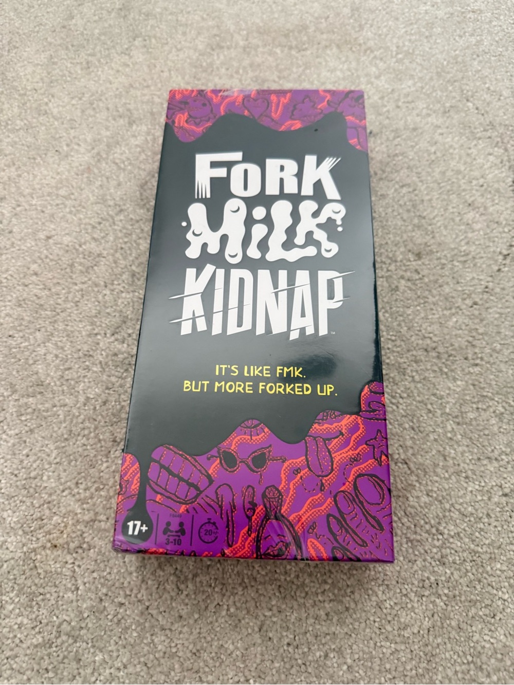 Fork milk kidnap sealed brand new game